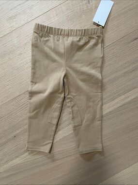 Ralph Lauren Beige Kids Riding Leggings